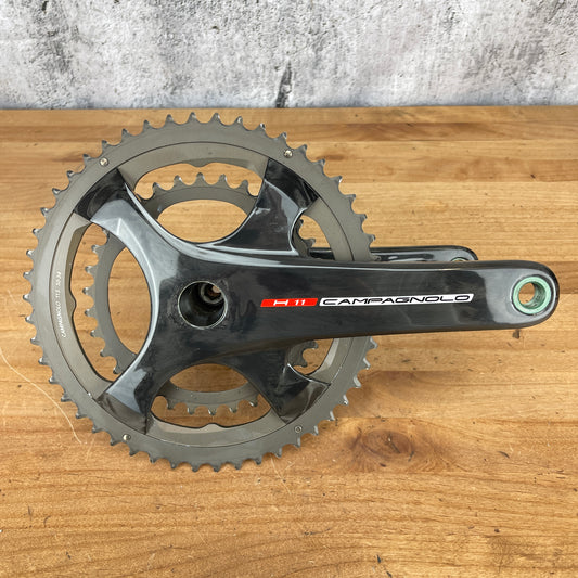 Low Mile! Campagnolo H11 Carbon 11-Speed 50/34t 175mm Crankset 639g