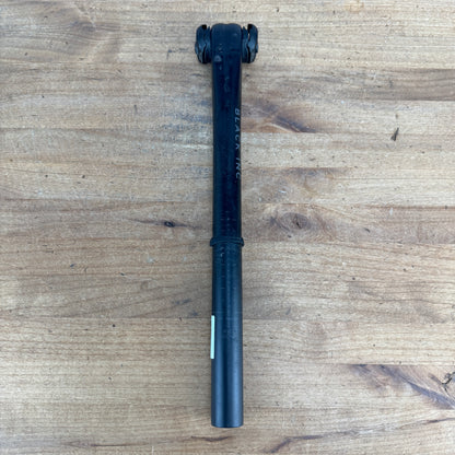 Black Inc Road 350mm x 27.2mm Zero Offset Carbon Bike Seatpost 195g
