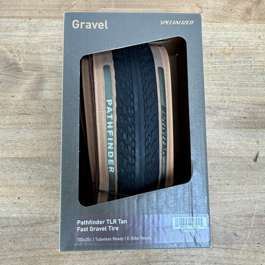 New! Specialized Pathfinder TLR Tan Fast Gravel 700c x 35mm Single Tire MSRP $65