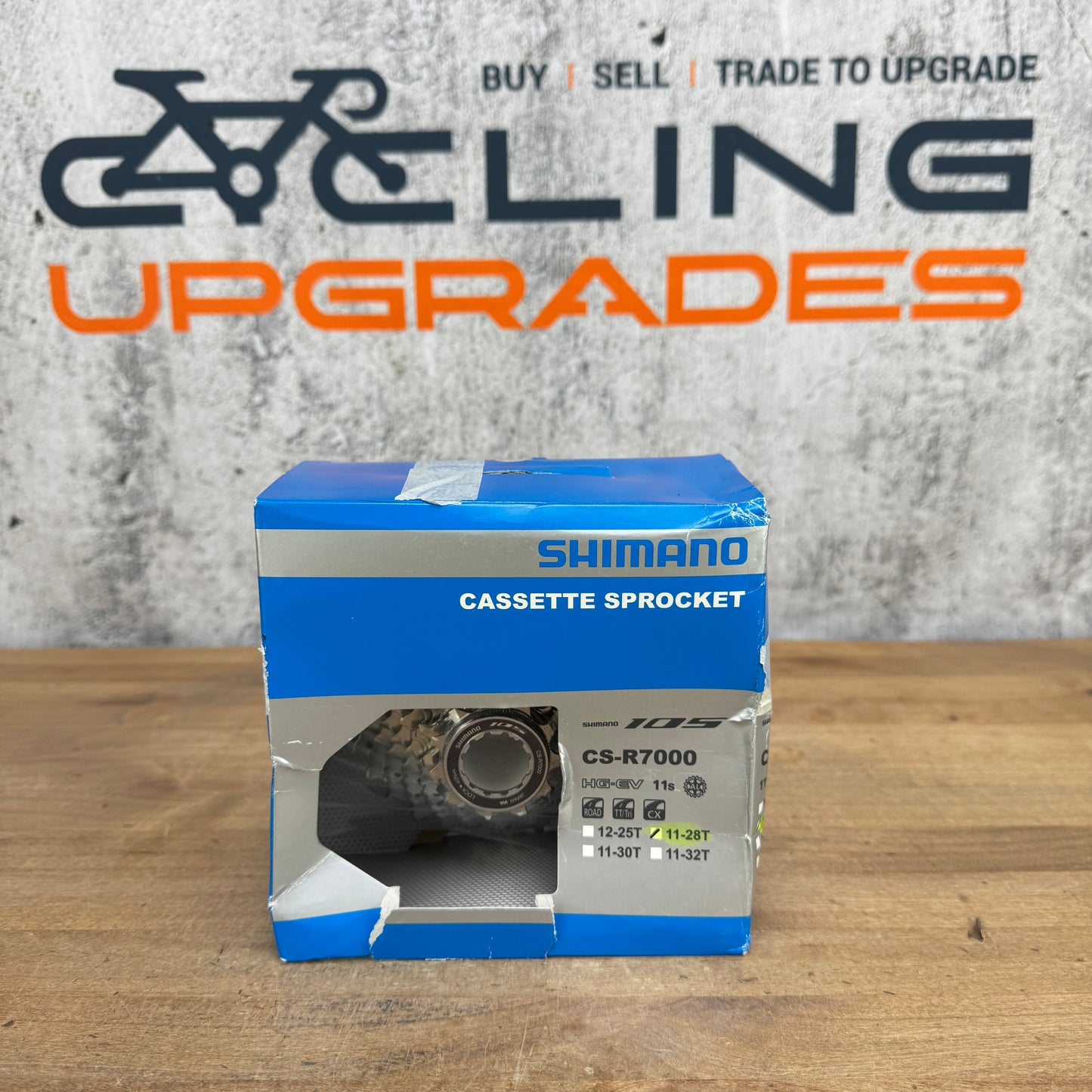 New! Shimano 105 CS-R7000 11-28t 11-Speed Bike Cassette MSRP $65