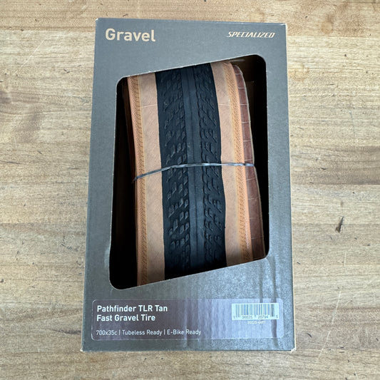 New! Specialized Pathfinder TLR Tan Fast Gravel 700c x 35mm Single Tire MSRP $65