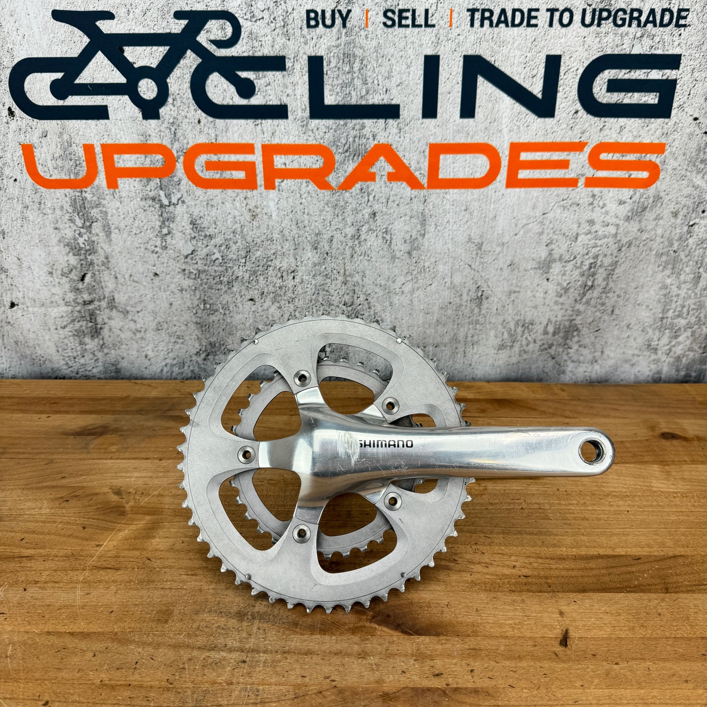 Shimano FC-R700 50/34t 9/10-Speed 172.5mm Alloy Crankset 24mm Spindle