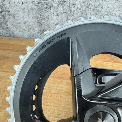 SRAM Rival AXS 172.5mm 48/35t 12-Speed Quarq Power Meter Crankset DUB Spindle