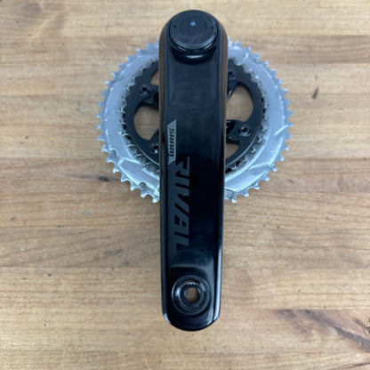 SRAM Rival AXS 172.5mm 48/35t 12-Speed Quarq Power Meter Crankset DUB Spindle