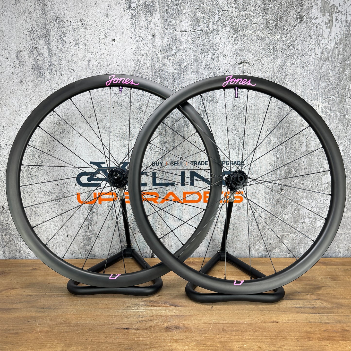 Jones 35 Gravel/All Road Carbon Tubeless Disc Brake Bike Wheelset 700c 1542g