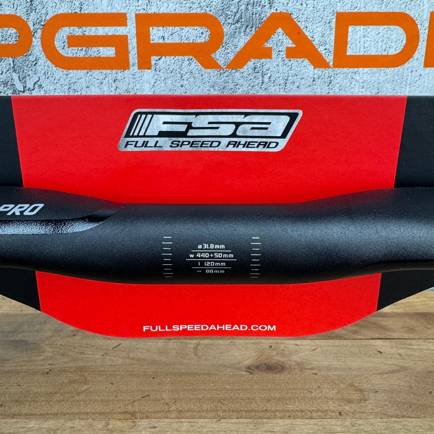 New! FSA A-Wing PRO AGX Alloy 44/48.8cm 31.8mm Gravel Bike Handlebar MSRP $103