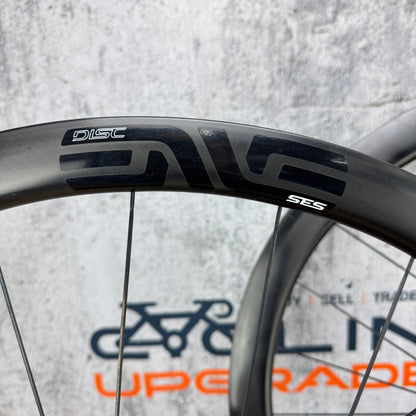 Enve SES 3.4 Carbon Clincher Disc Brake Wheelset 700c Chris King R45D Hubs 1500g