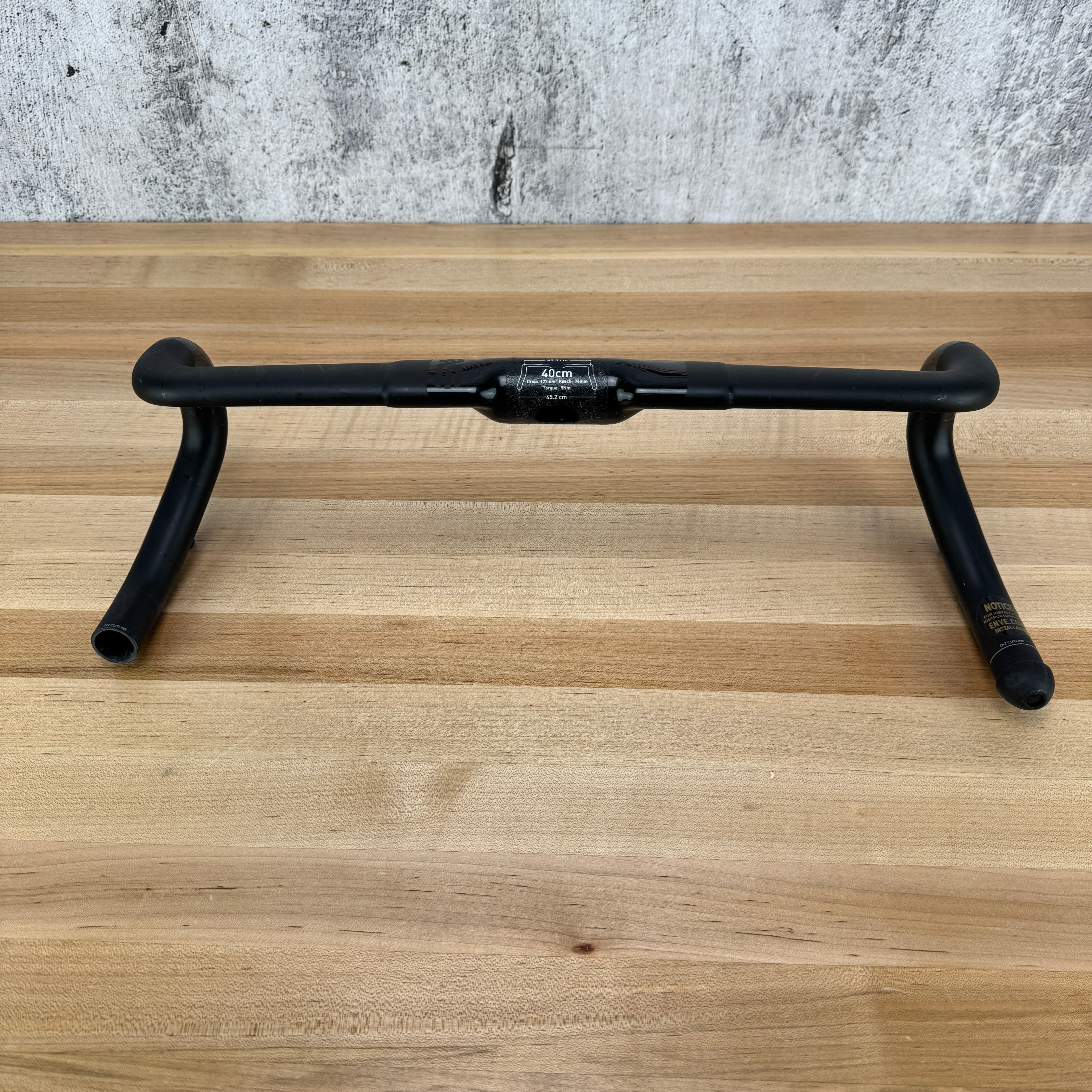 Enve SES AR Aero In-Route 40/45cm Carbon 31.8mm Road Bike Drop Bar