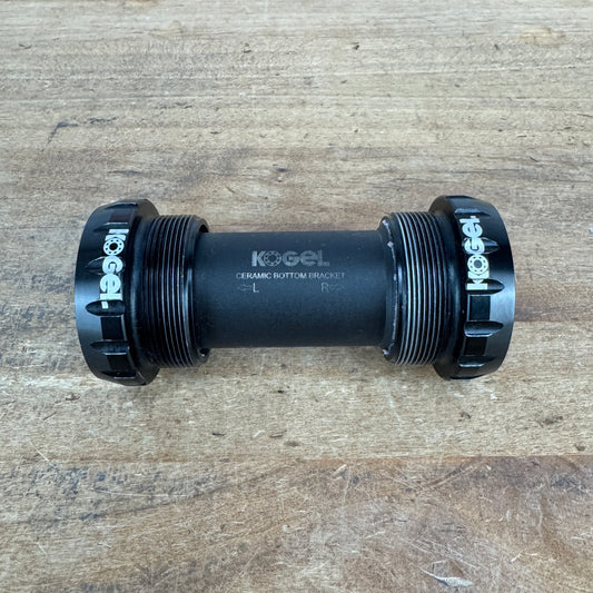 Low Mile! Kogel Ceramic Bearing ITA Italian Thread Shimano 24mm Bottom Bracket