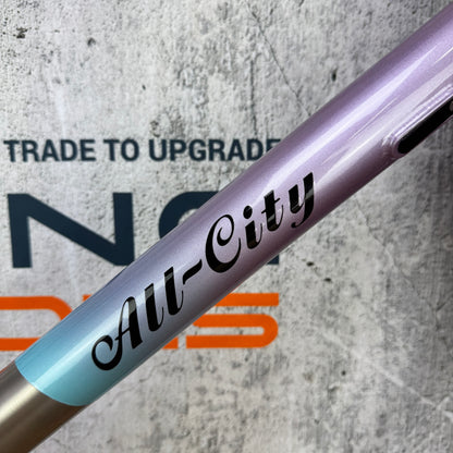 Low Mile! All City Cosmic Stallion 61cm Mermaid Fade Titanium Bike Frameset 700c