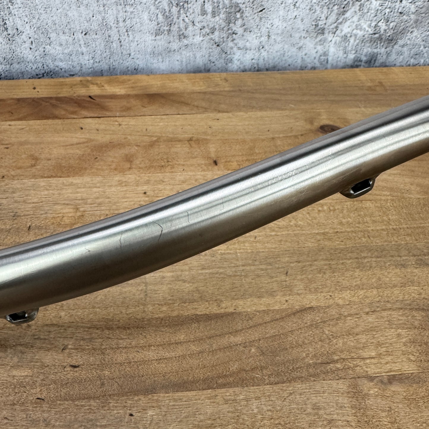 Low Mile! All City Cosmic Stallion 61cm Mermaid Fade Titanium Bike Frameset 700c