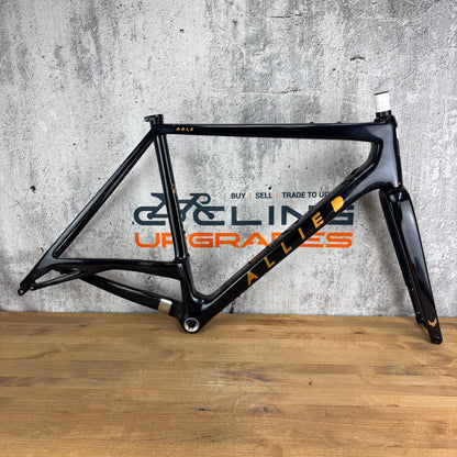 Low Mile! 2023 Allied Able Medium Carbon Gravel Bike Disc Brake Frameset 700c