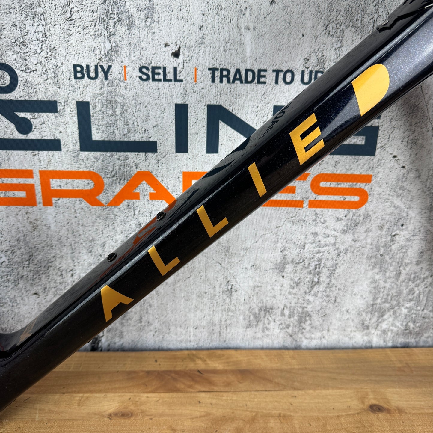 Low Mile! 2023 Allied Able Medium Carbon Gravel Bike Disc Brake Frameset 700c