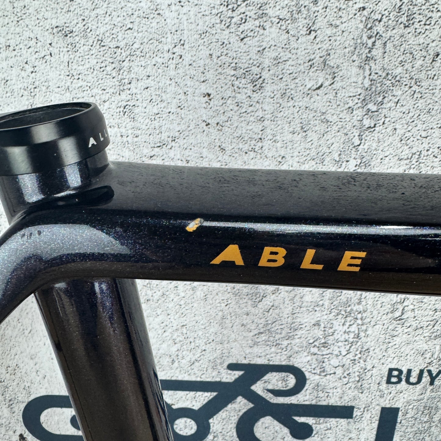 Low Mile! 2023 Allied Able Medium Carbon Gravel Bike Disc Brake Frameset 700c