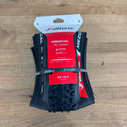 New! Vittoria Mezcal XC Race 29" x 2.4" Black Tubeless XC Mountain Bike Tire