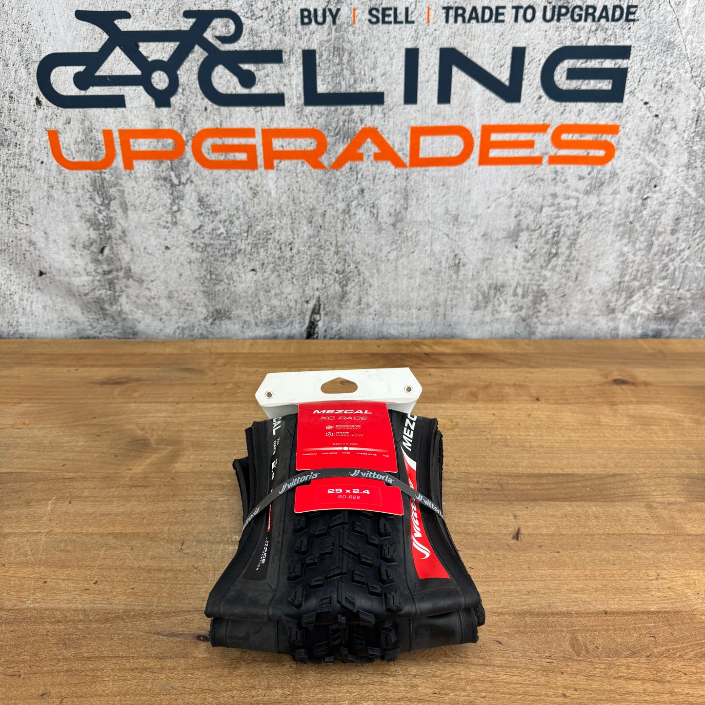 New! Vittoria Mezcal XC Race 29" x 2.4" Black Tubeless XC Mountain Bike Tire