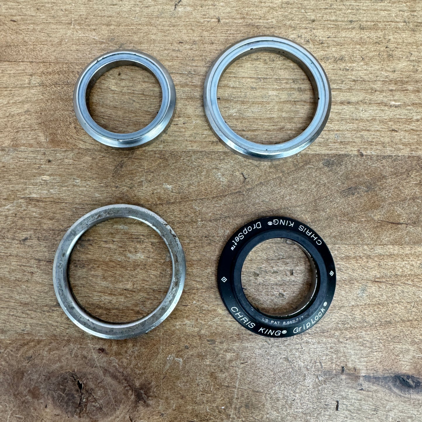 Chris King Dropset 3 Black Bike Integrated Headset 80g