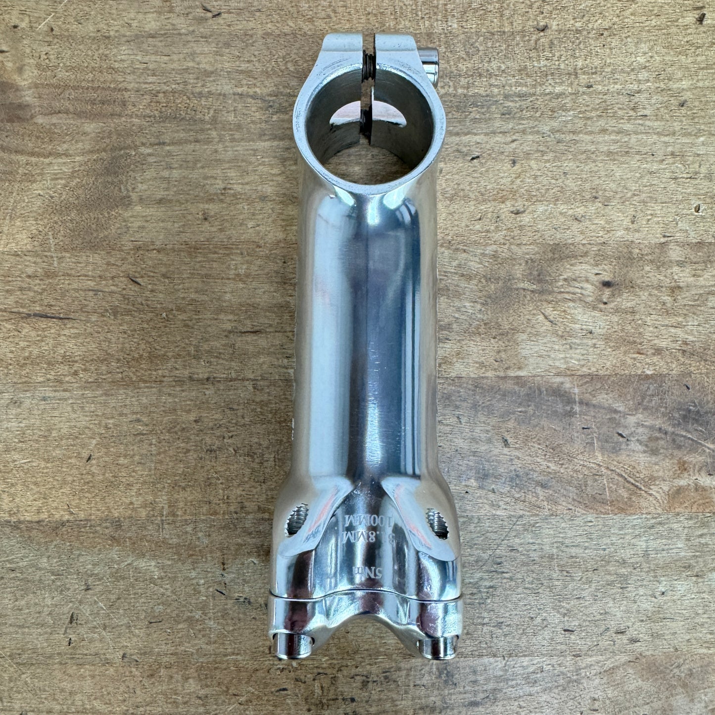 Soma Shotwell 100mm Alloy 31.8mm x 1 1/8" Chrome Bike Stem 163g