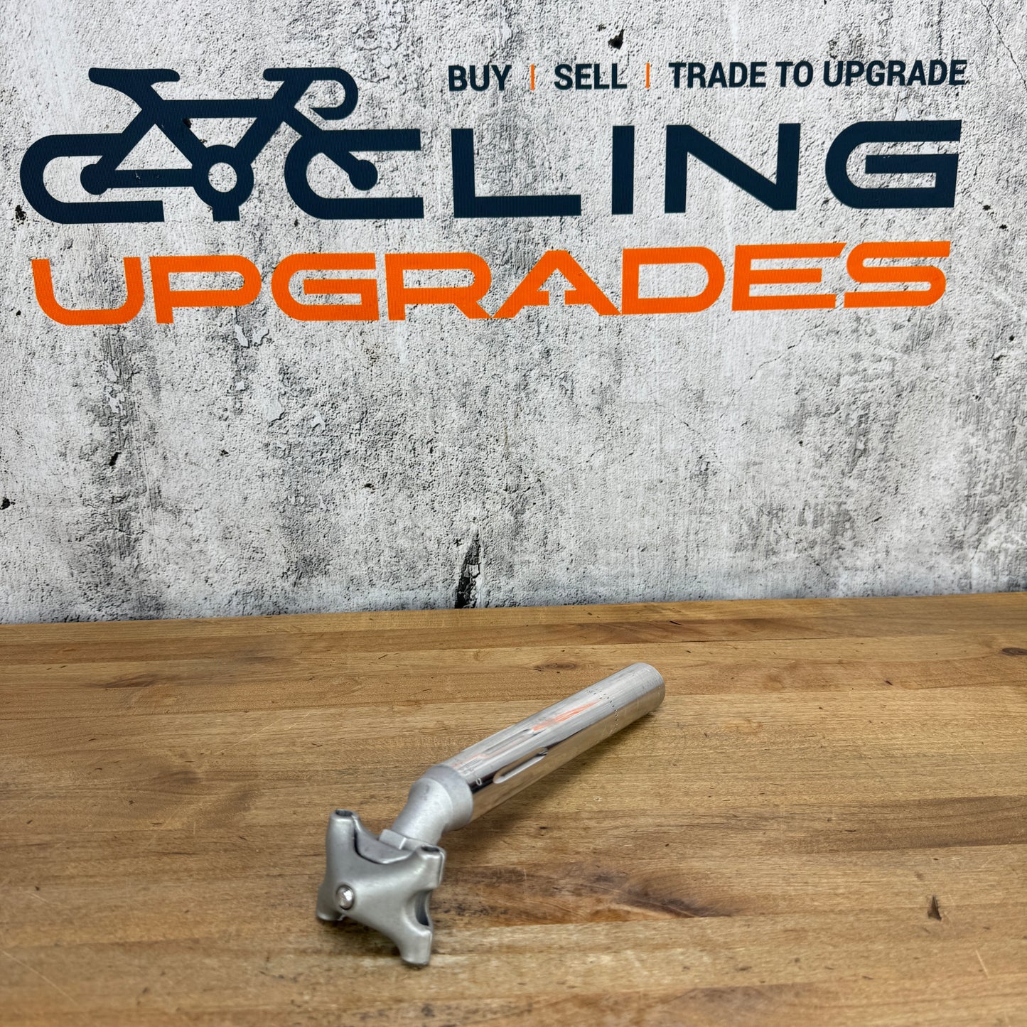 Campagnolo Record Fluted 220mm 27.2mm 25mm Setback Alloy Bike Seatpost 233g