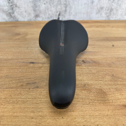 Light Use! Wahoo Kickr Bike 130mm 7x7mm Steel Rails Saddle 305g