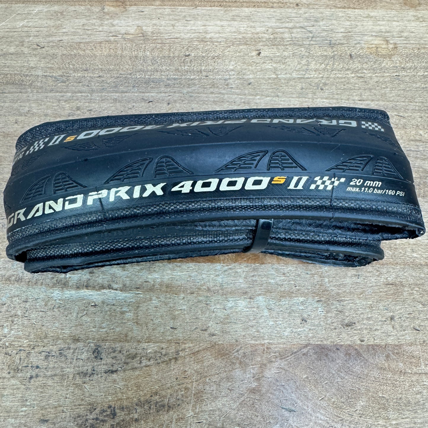 Continental Grand Prix 4000s II 20mm Clincher Single Bike Tire 185g