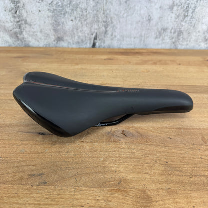 Light Use! Wahoo Kickr Bike 130mm 7x7mm Steel Rails Saddle 305g
