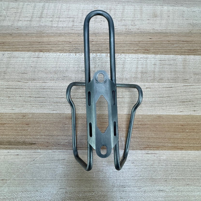 Light Use! Blackburn Swerve Titanium Bike Single Water Bottle Cage 31g