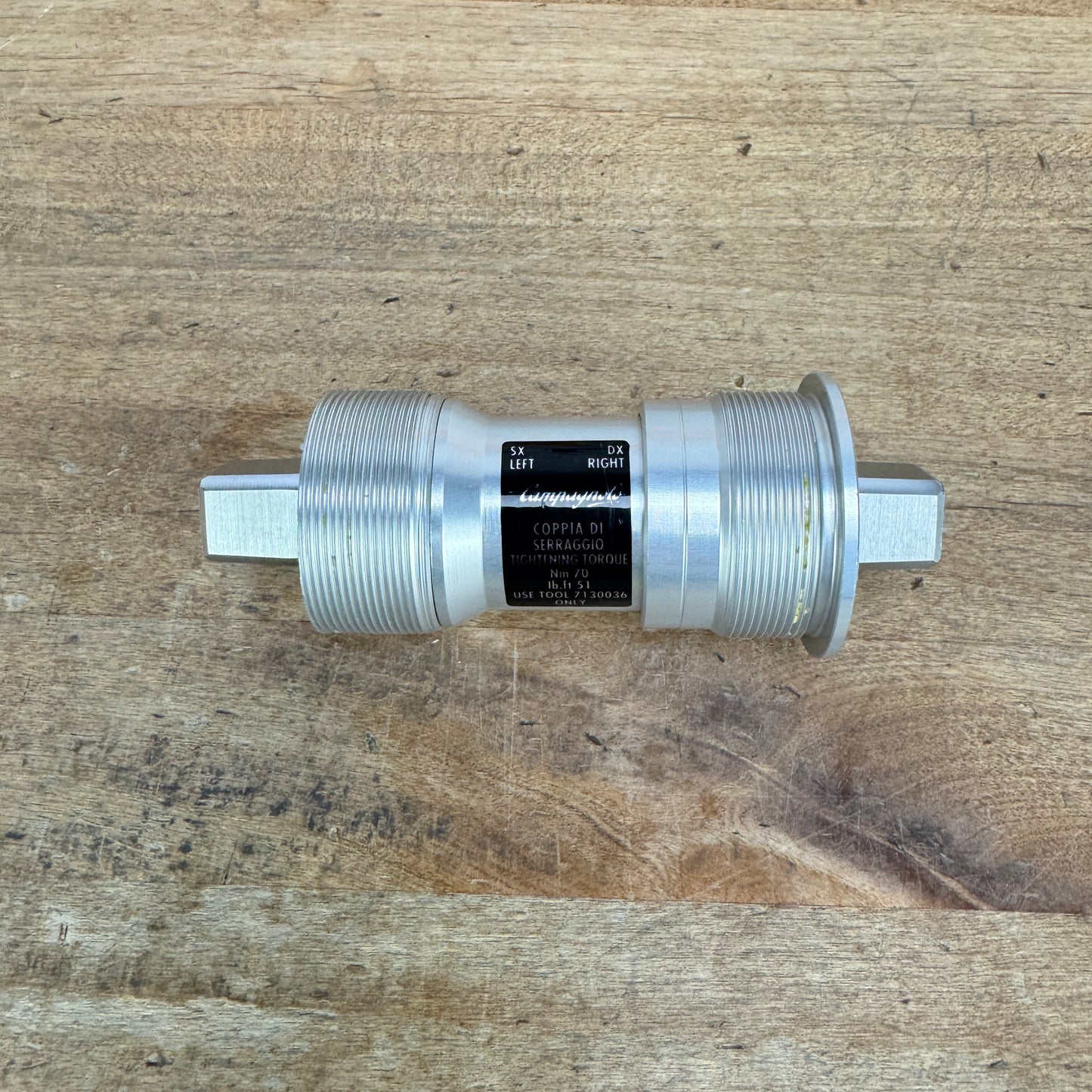 Campagnolo Chorus ITA Threaded 1.37 x 24t Square Taper 102mm Bottom Bracket 220g