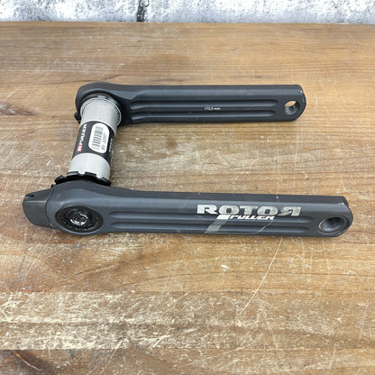 Rotor InPower Road 172.5mm Single Sided Power Meter Alloy Crank Arms 544g