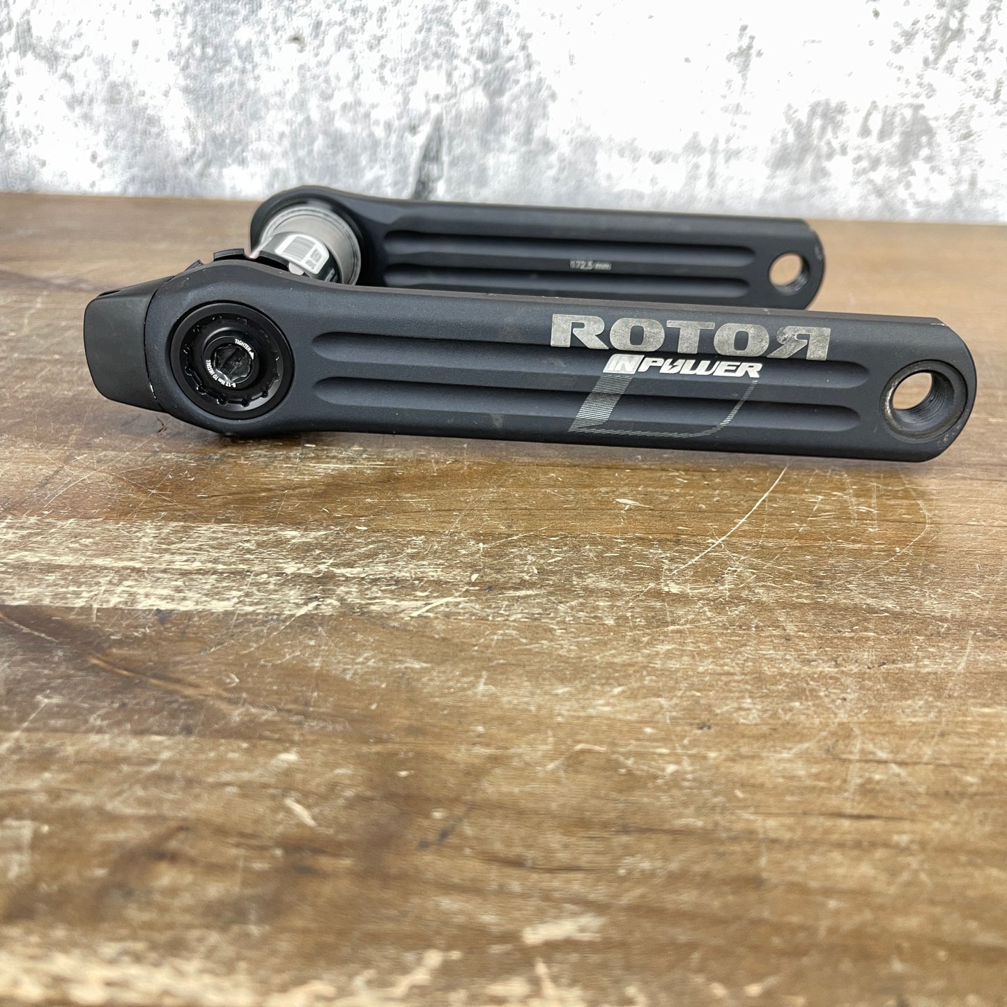 Rotor InPower Road 172.5mm Single Sided Power Meter Alloy Crank Arms 544g