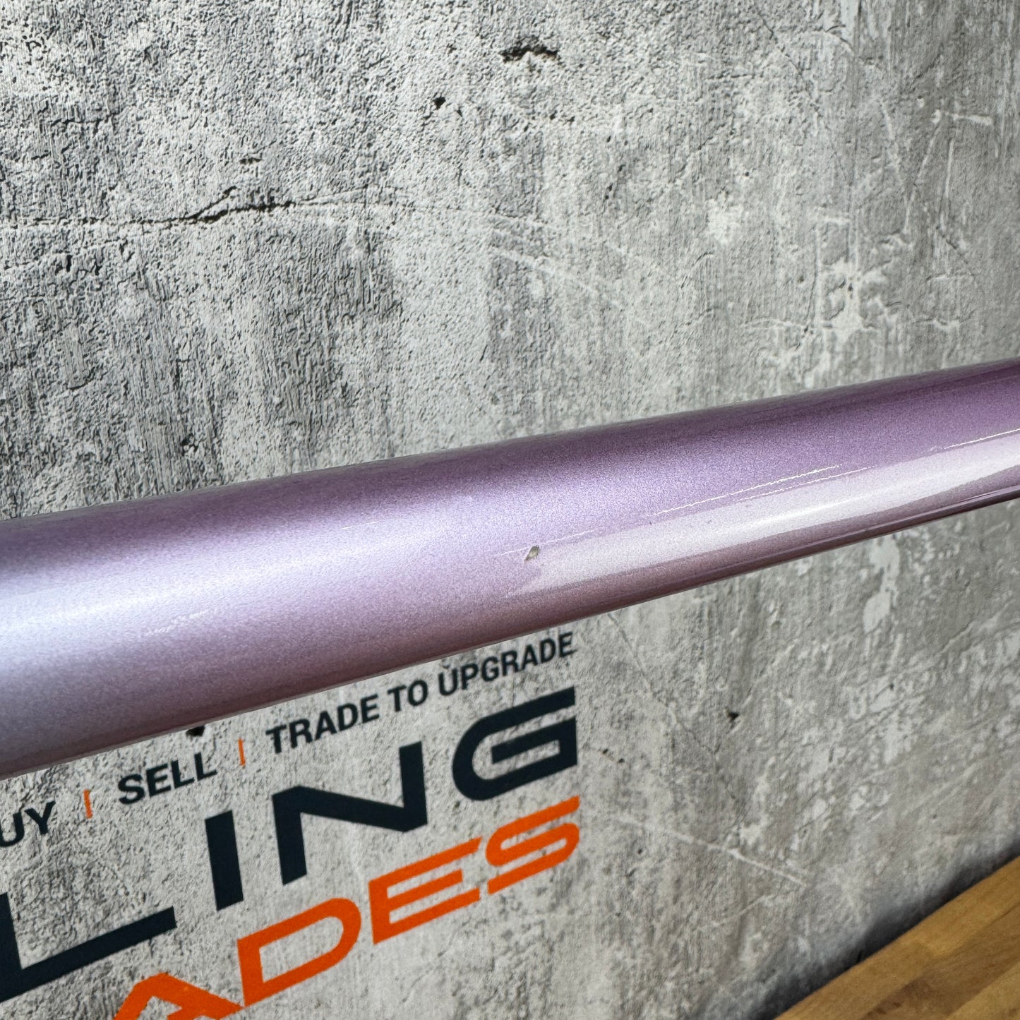 Low Mile! All City Cosmic Stallion 61cm Mermaid Fade Titanium Bike Frameset 700c