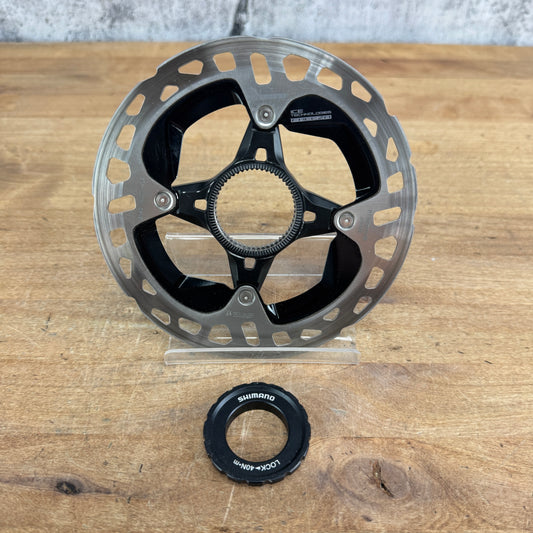 Low Mile! Shimano Dura-Ace RT-MT900 140mm Disc Brake Rotor w/ Lockring 98g