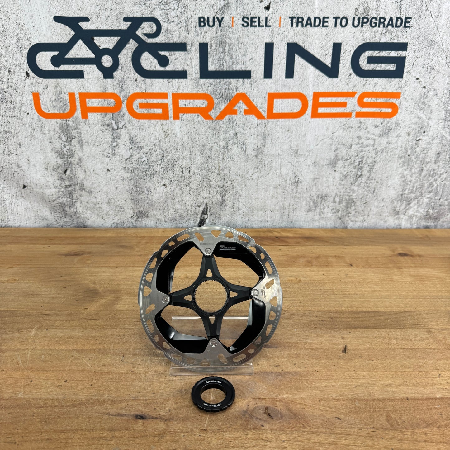Low Mile! Shimano Dura-Ace RT-MT900 160mm Disc Brake Rotor w/ Lockring 115g