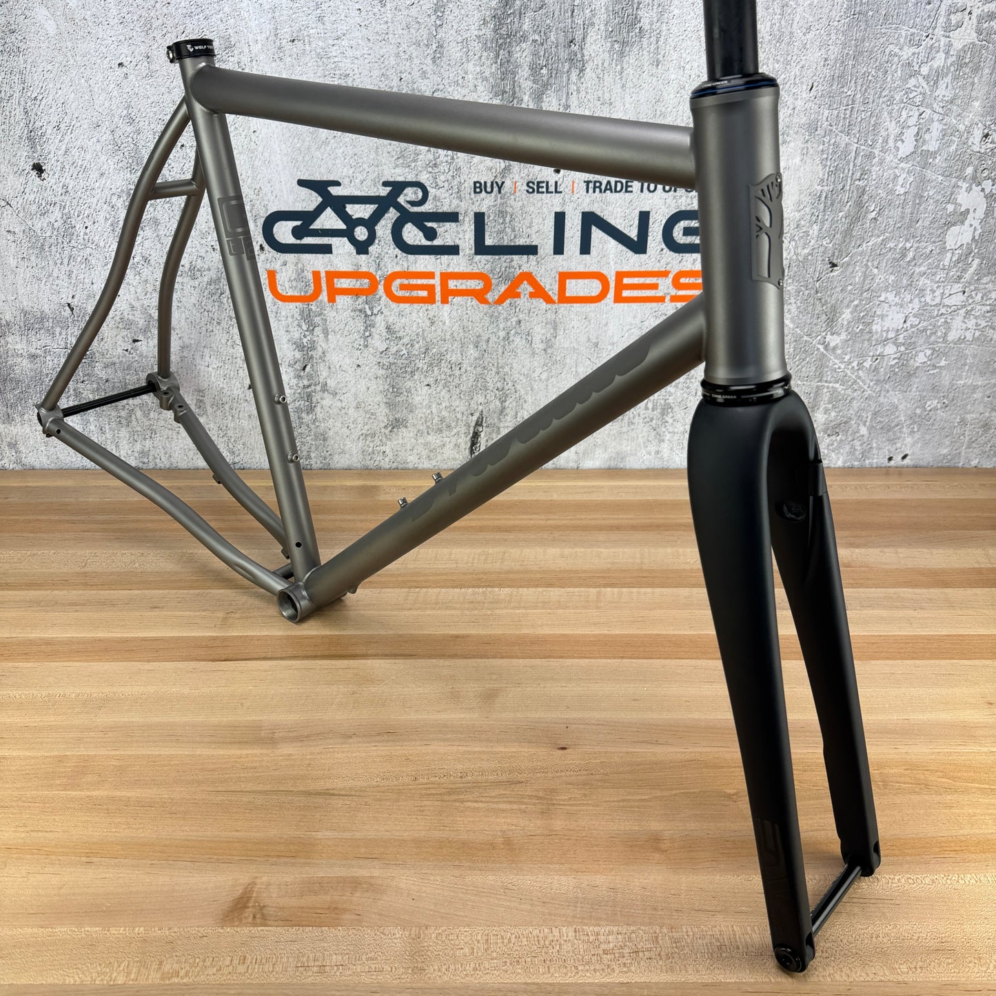 New! 2026 Mosaic GT-2 AR 56cm Titanium Disc Brake Frameset 700c ENVE AR Fork