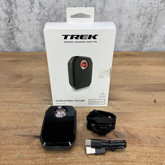 New! Trek CarBack Radar Tail Light Rear Bike Light 86g MSRP $200