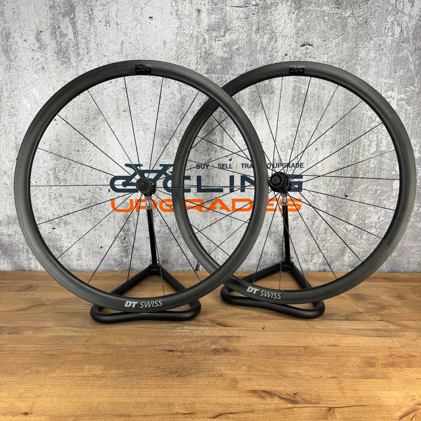 DT Swiss PRC 1100 Dicut Mon Chasserel Carbon Ceramic Tubeless Wheelset Rim Brake