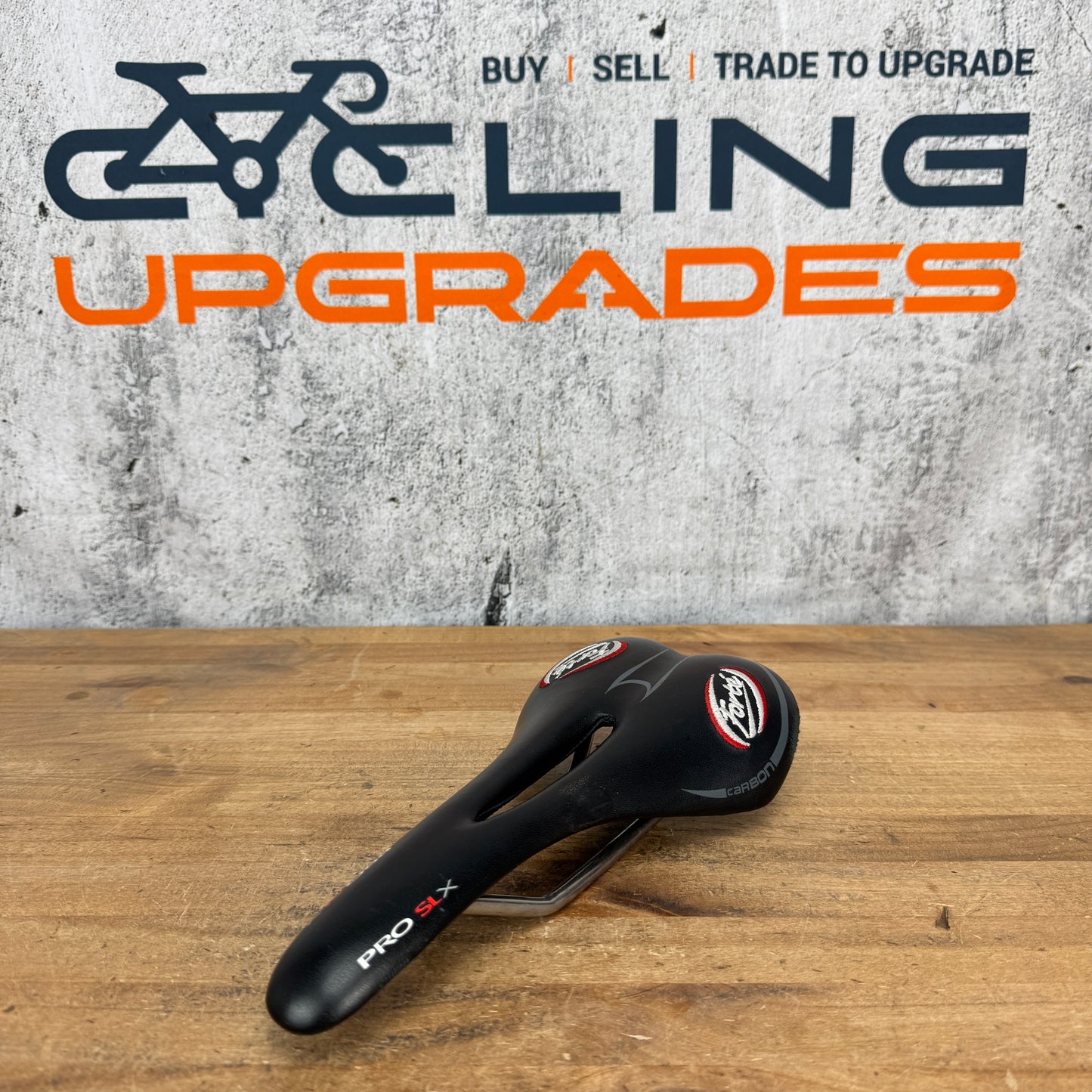 Forte Pro SLX 130mm 7x7mm Titanium Rails Carbon Reinforced Saddle 204g