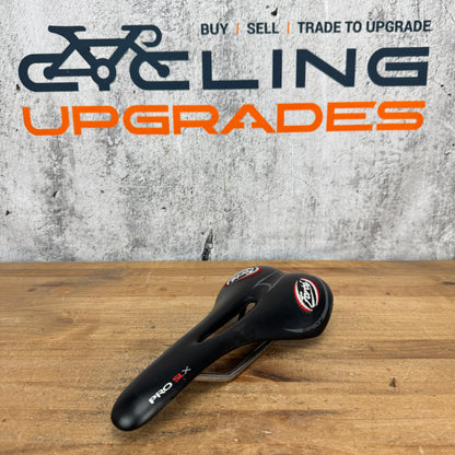 Forte Pro SLX 130mm 7x7mm Titanium Rails Carbon Reinforced Saddle 204g