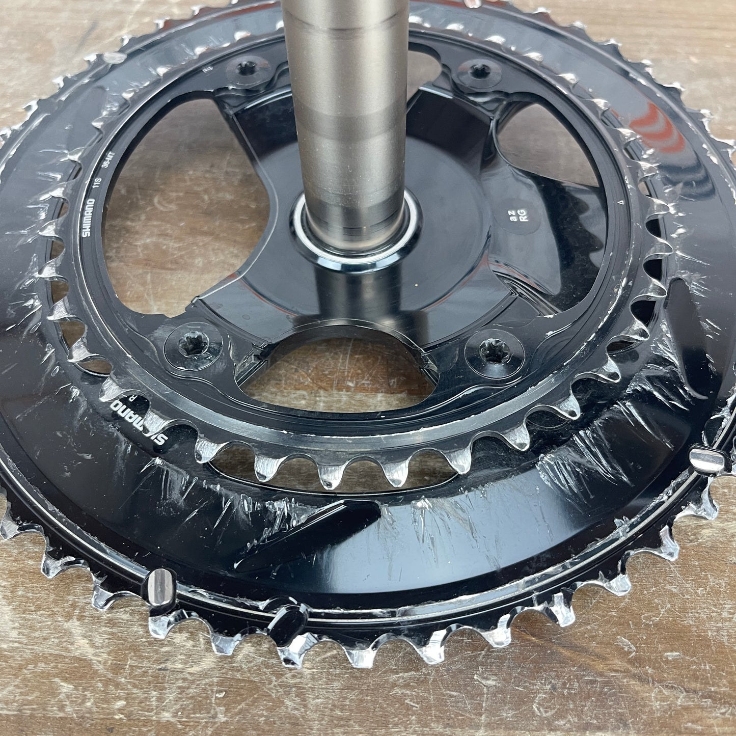 Shimano Dura-Ace FC-R9100 172.5mm 11-Speed Alloy Crankset RG Non-Recall Date Code