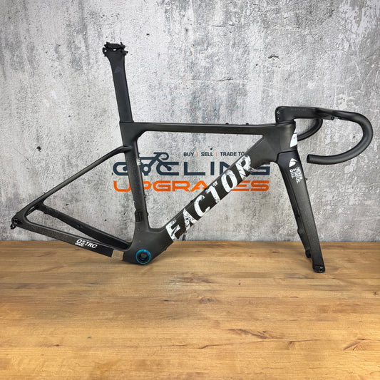 Mint! 2023 Factor Ostro Gravel Small 49cm Carbon Disc Frameset 700c Ceramicspeed