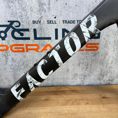 Mint! 2023 Factor Ostro Gravel Small 49cm Carbon Disc Frameset 700c Ceramicspeed