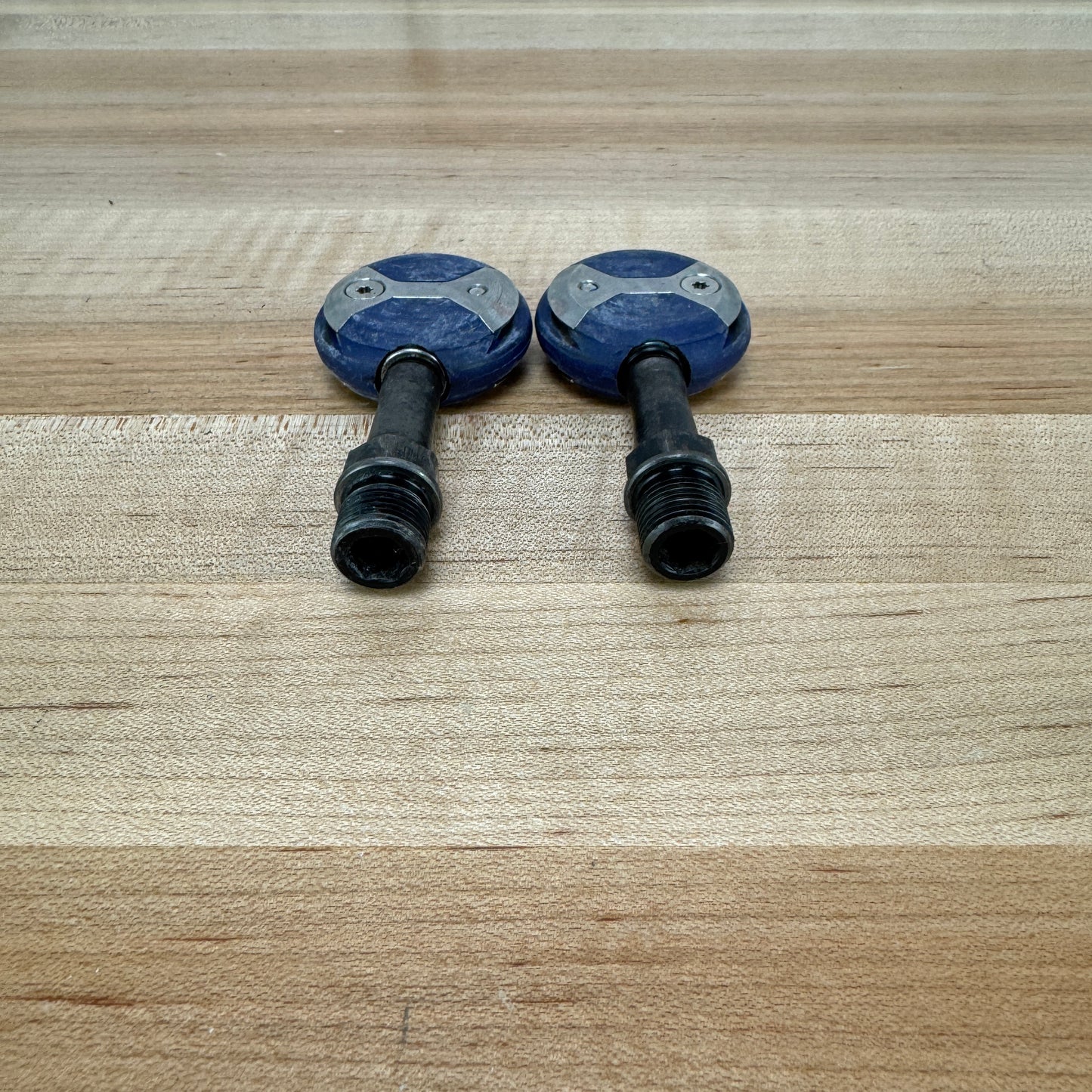 Speedplay Zero Chromoly Steel Blue Dual-Sided Clipless Bike Pedals 211g