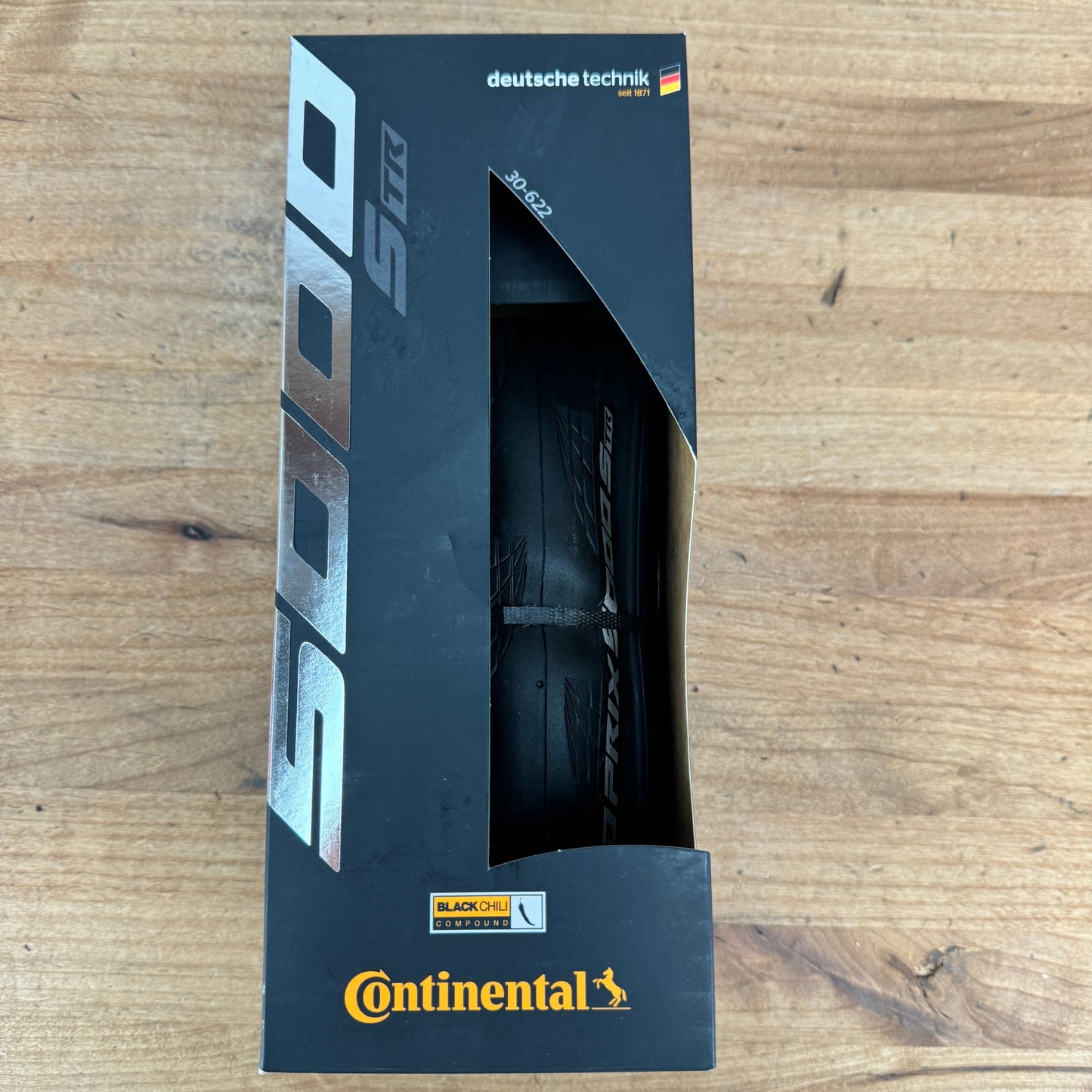 New! Continental Grand Prix 5000 S TR 700c x 30mm Black Tubeless Road Bike Tire