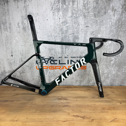 Mint! 2023 Factor Ostro VAM 56cm Carbon Disc Frameset 700c 2323g Ceramicspeed
