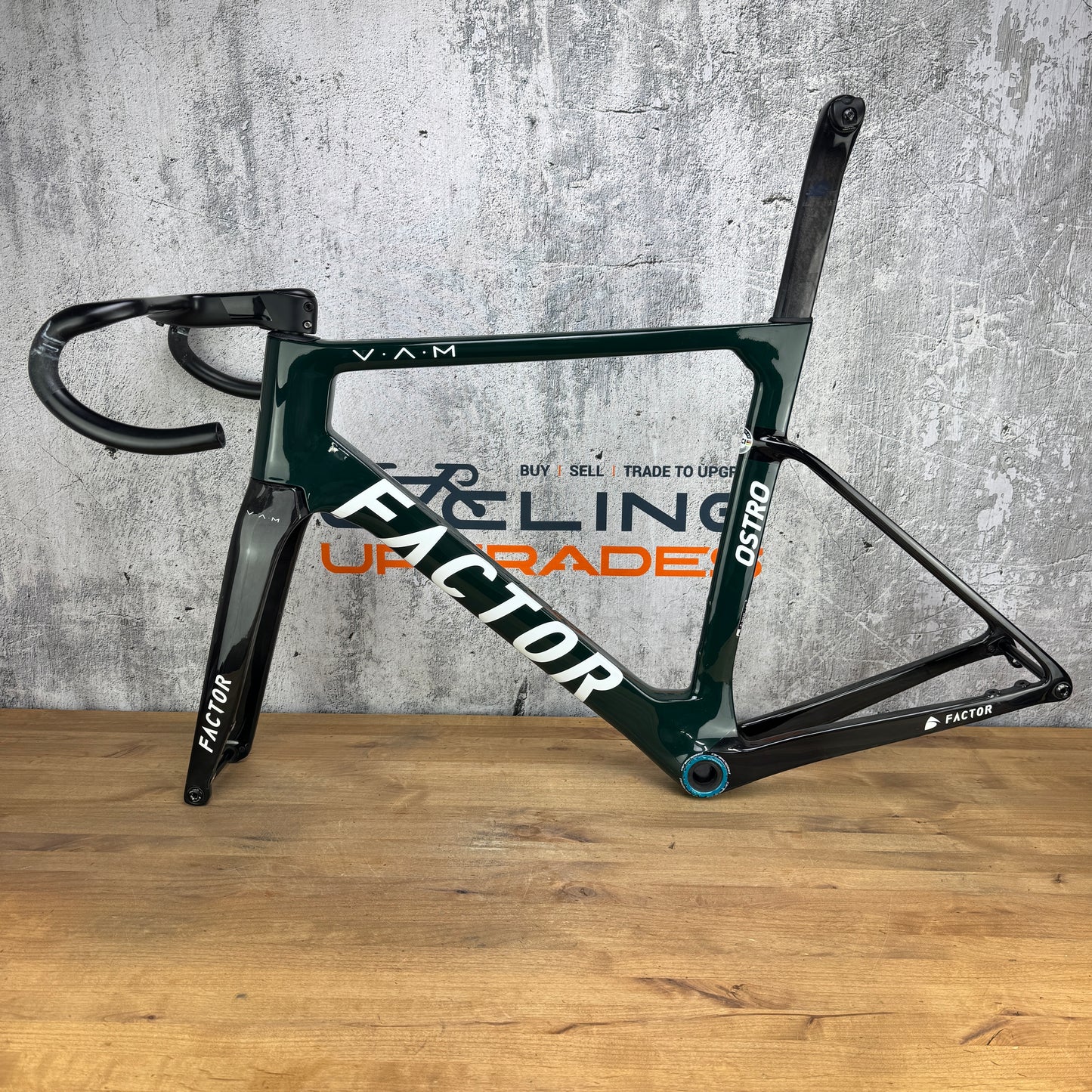 Mint! 2023 Factor Ostro VAM 56cm Carbon Disc Frameset 700c 2323g Ceramicspeed