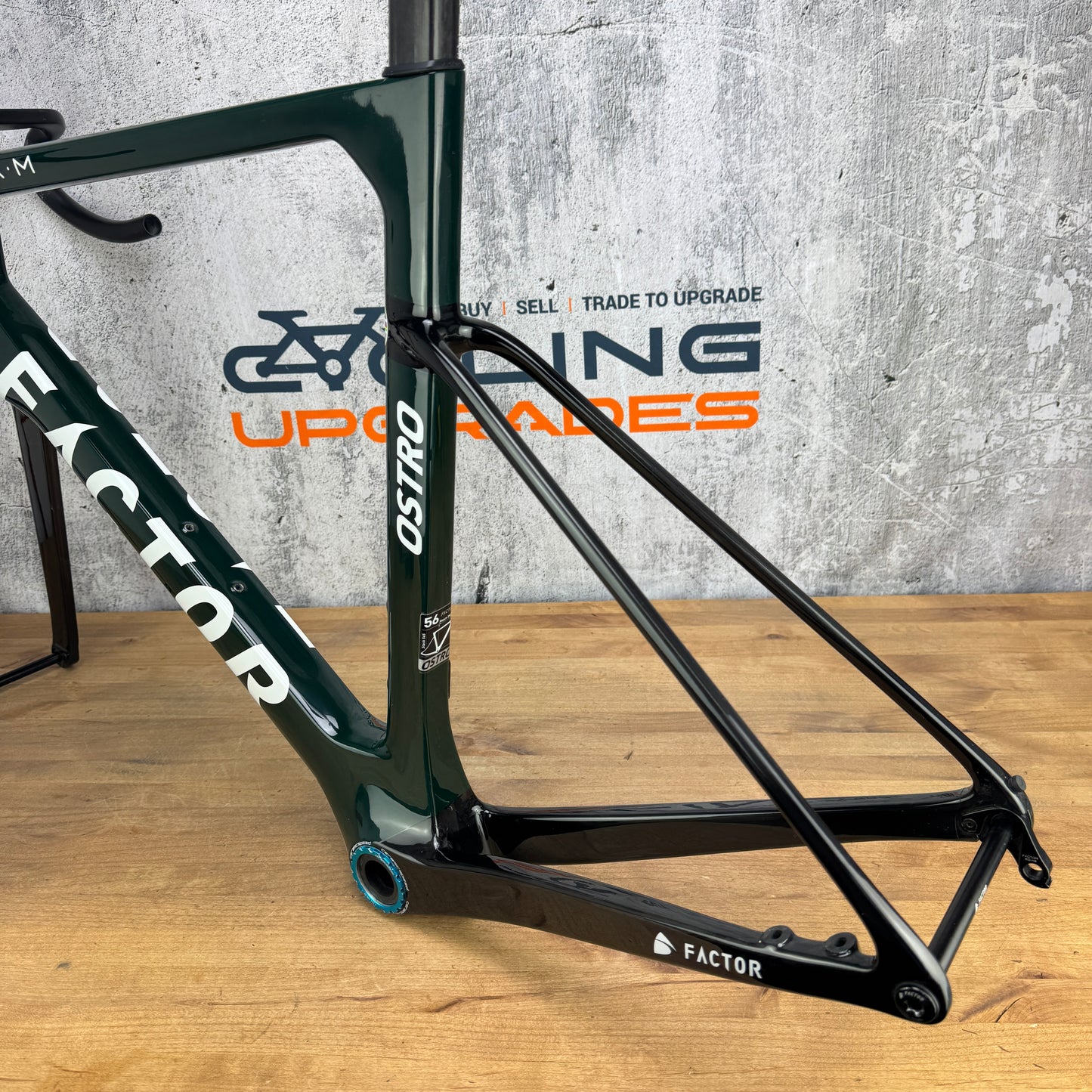 Mint! 2023 Factor Ostro VAM 56cm Carbon Disc Frameset 700c 2323g Ceramicspeed