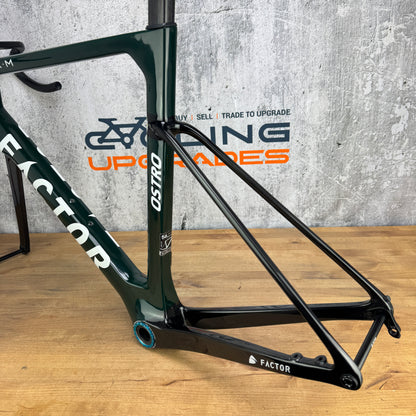 Mint! 2023 Factor Ostro VAM 56cm Carbon Disc Frameset 700c 2323g Ceramicspeed