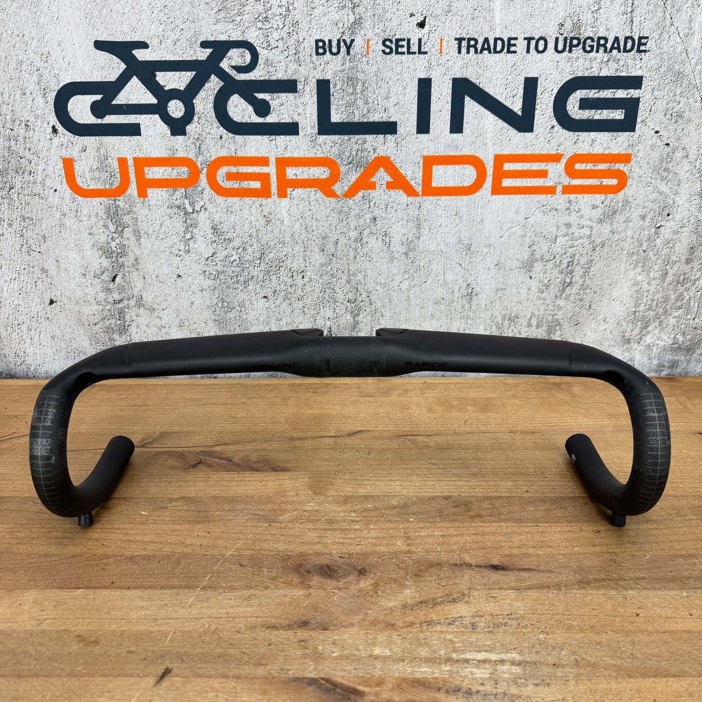 Roval Rapide 42cm 31.8mm Carbon Bike Aero Drop Handlebar 225g