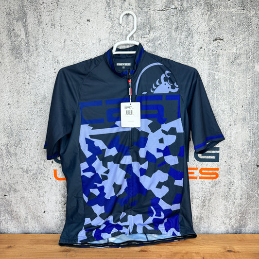 New w/ Tags! Castelli Attacco FZ Men's 3XL Short Sleeve Cycling Jersey