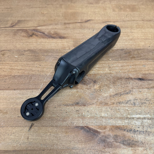 Low Mile! Zipp SL Sprint 140mml Carbon Stem w/ Quickview Computer Mount 255g